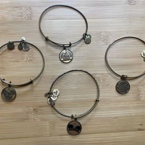 Alex and ani Disney bracelets